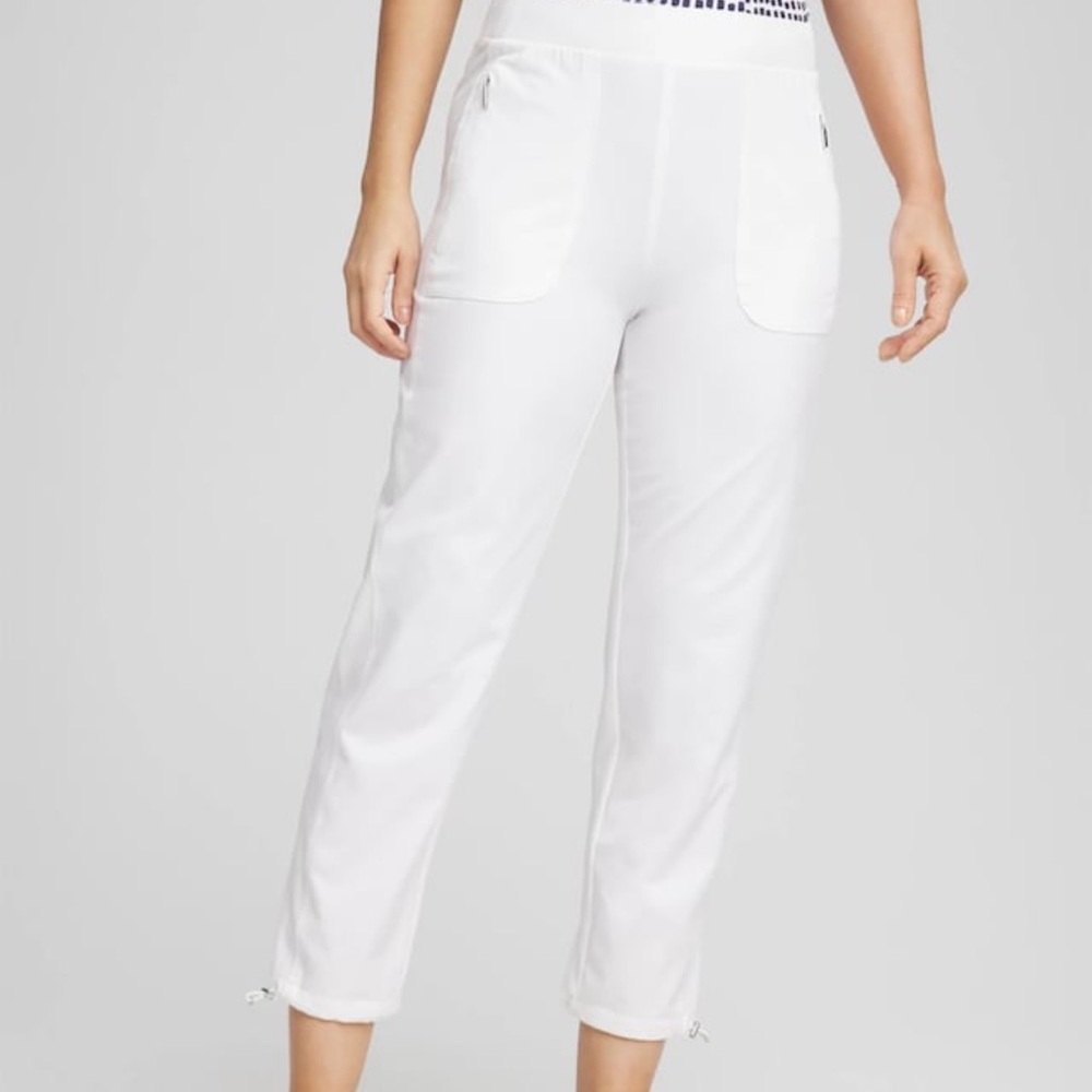 Chico's Zenergy Bungee UPF cropped pants EUC